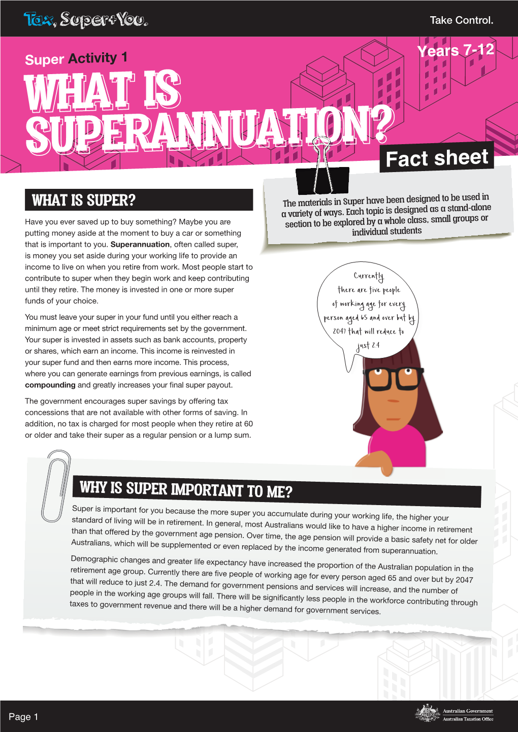 WHAT IS SUPERANNUATION?Fact Sheet