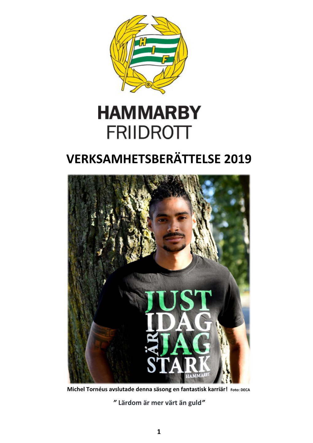 Verksamhetsberättelse 2019