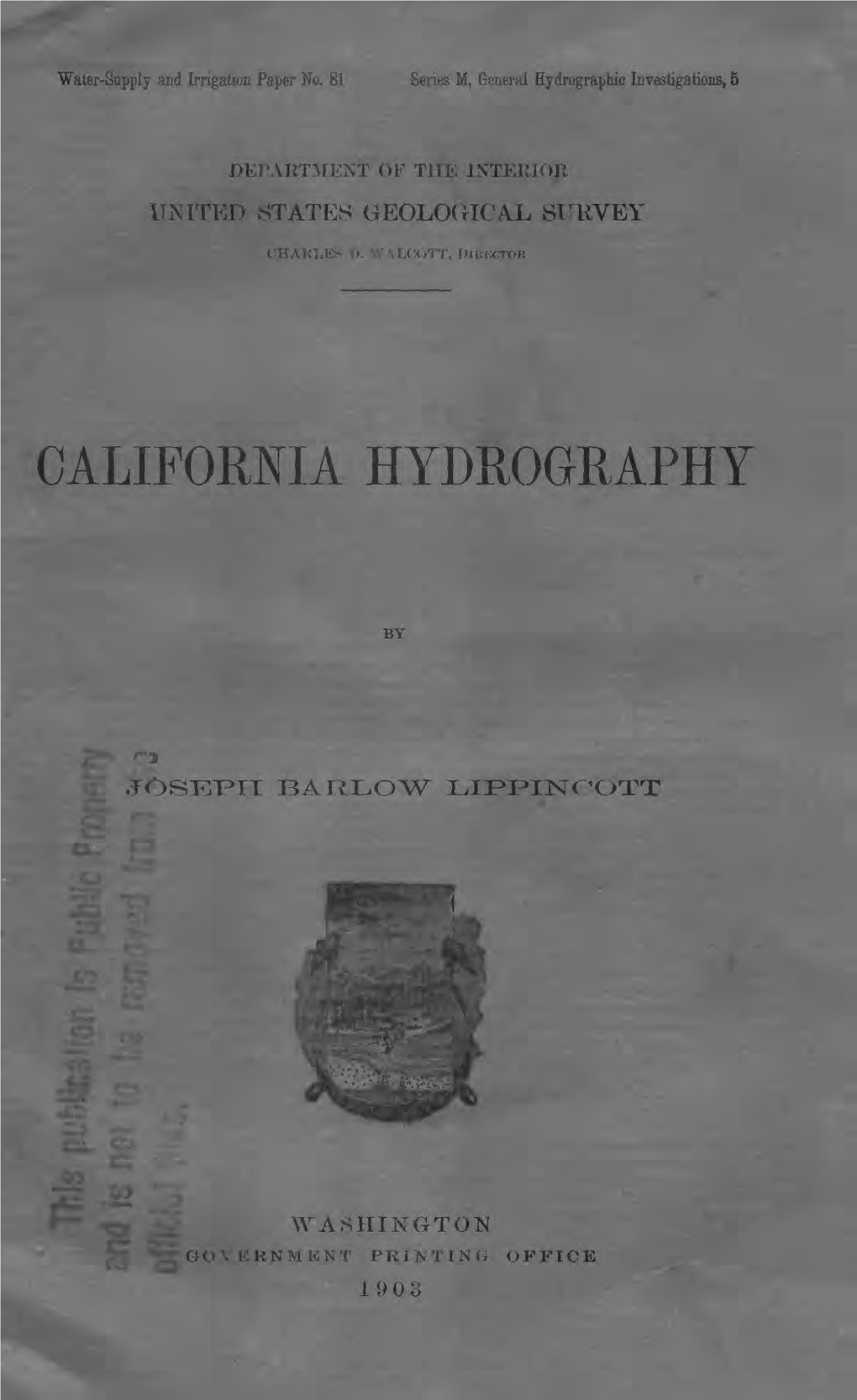 California Hydrography