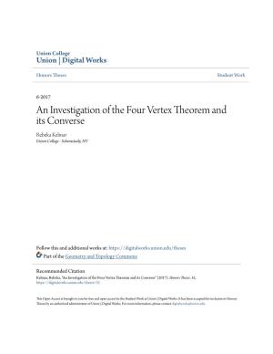 An Investigation of the Four Vertex Theorem and Its Converse Rebeka Kelmar Union College - Schenectady, NY