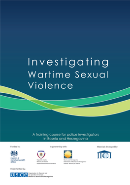 Investigating Wartime Sexual Violence