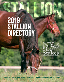 Agriculture & New York State Horse Breeding