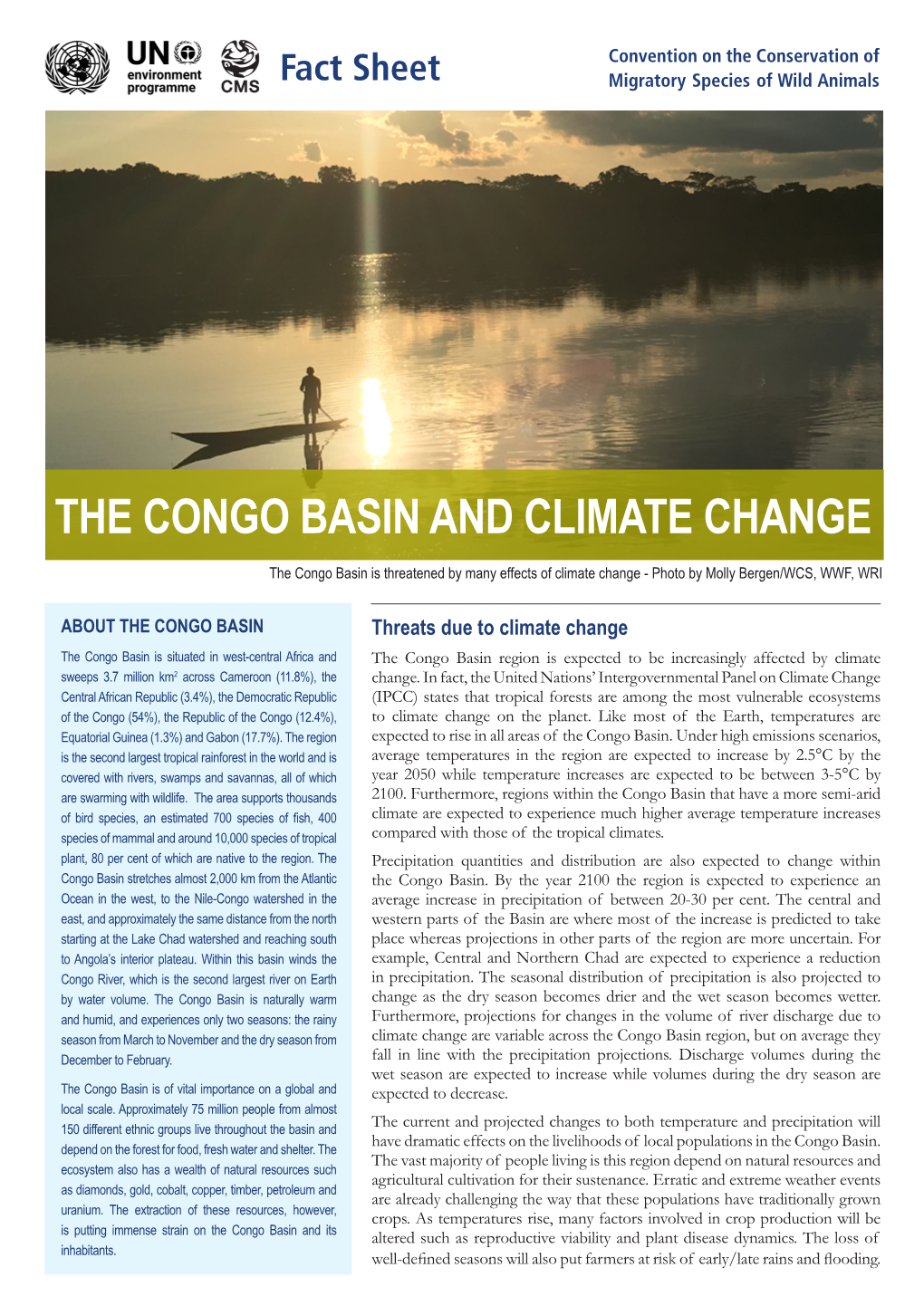 The Congo Basin and Climate Change