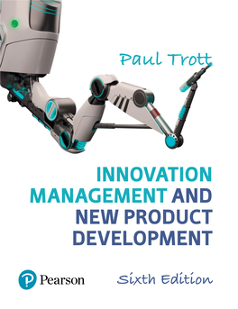 Innovation Management and New Product Development Sixth Edition