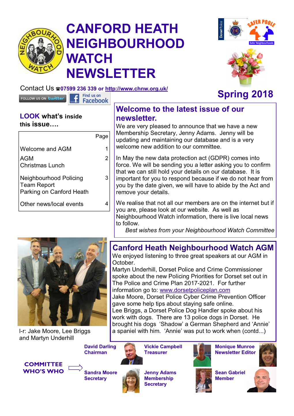 Canford Heath Neighbourhood Watch Newsletter