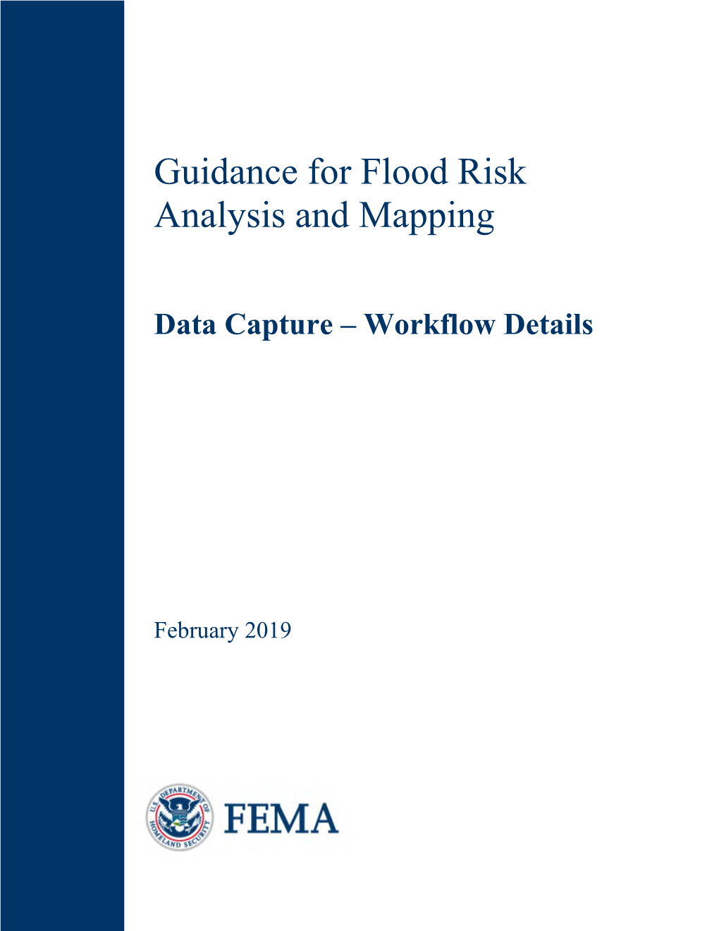 Guidance for Flood Risk Analysis and Mapping