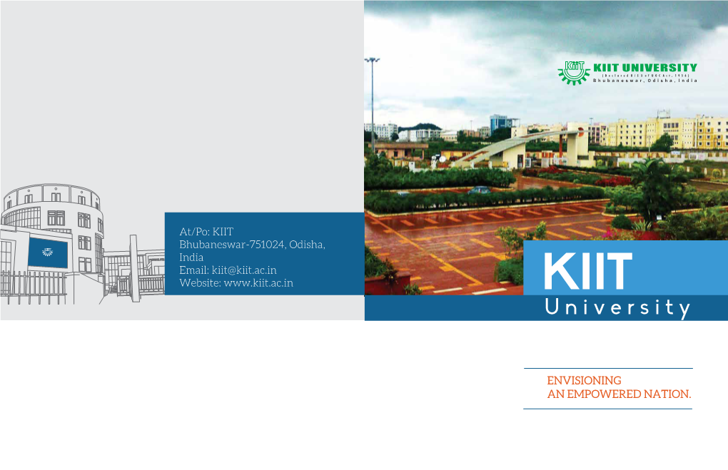 KIIT-BROCHURE.Pdf