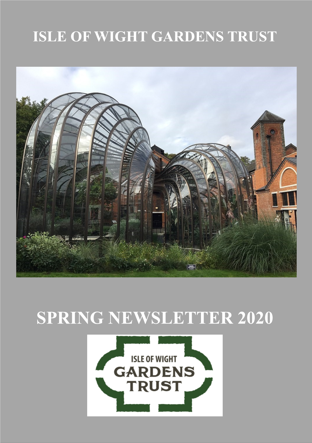 Spring Newsletter 2020