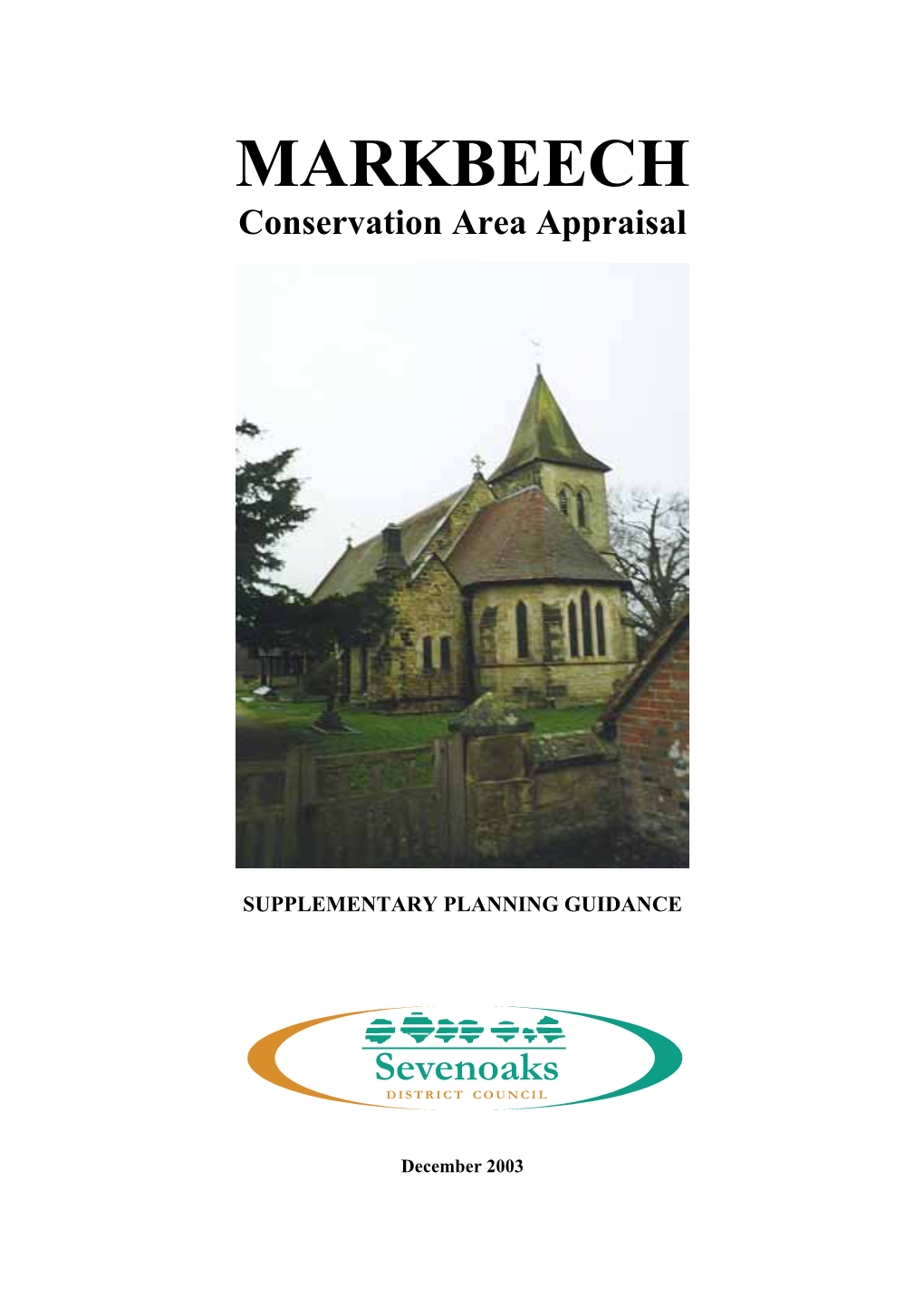 MARKBEECH Conservation Area Appraisal