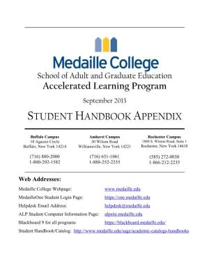 2013-14 Buffalo & Rochester Student Handbook