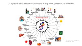Many Factors Cause Interindividual Variability in Drug Effects; Genetics Is Just One Factor