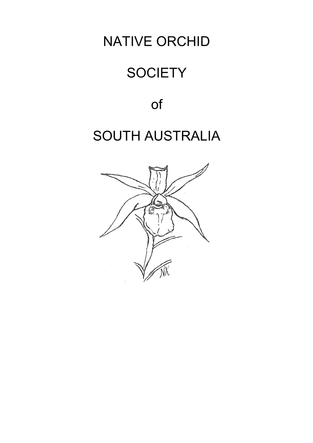 Native Orchid Society of South Australia