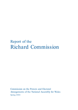 Richard Commission
