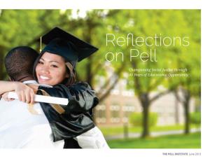 Reflections on Pell Championing Social Justice Through 40 Years of Educational Opportunity