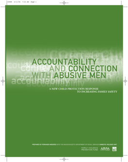 Accountability and Connection with Abusive Men
