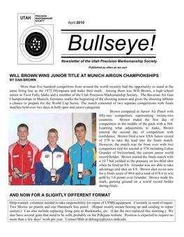 April 2010 Bullseye