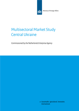 Multisectoral Market Study Central Ukraine