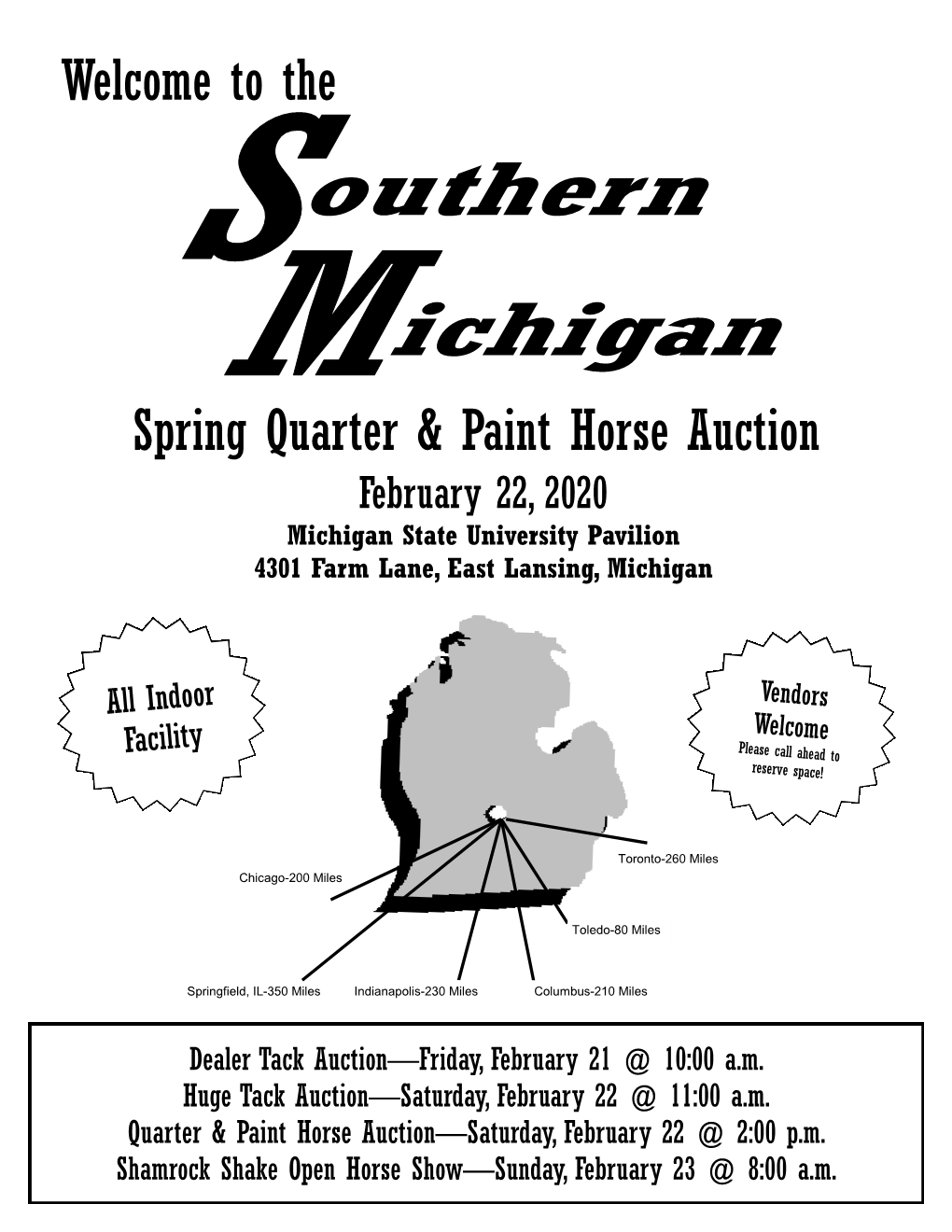 The Spring Quarter & Paint Horse Auction