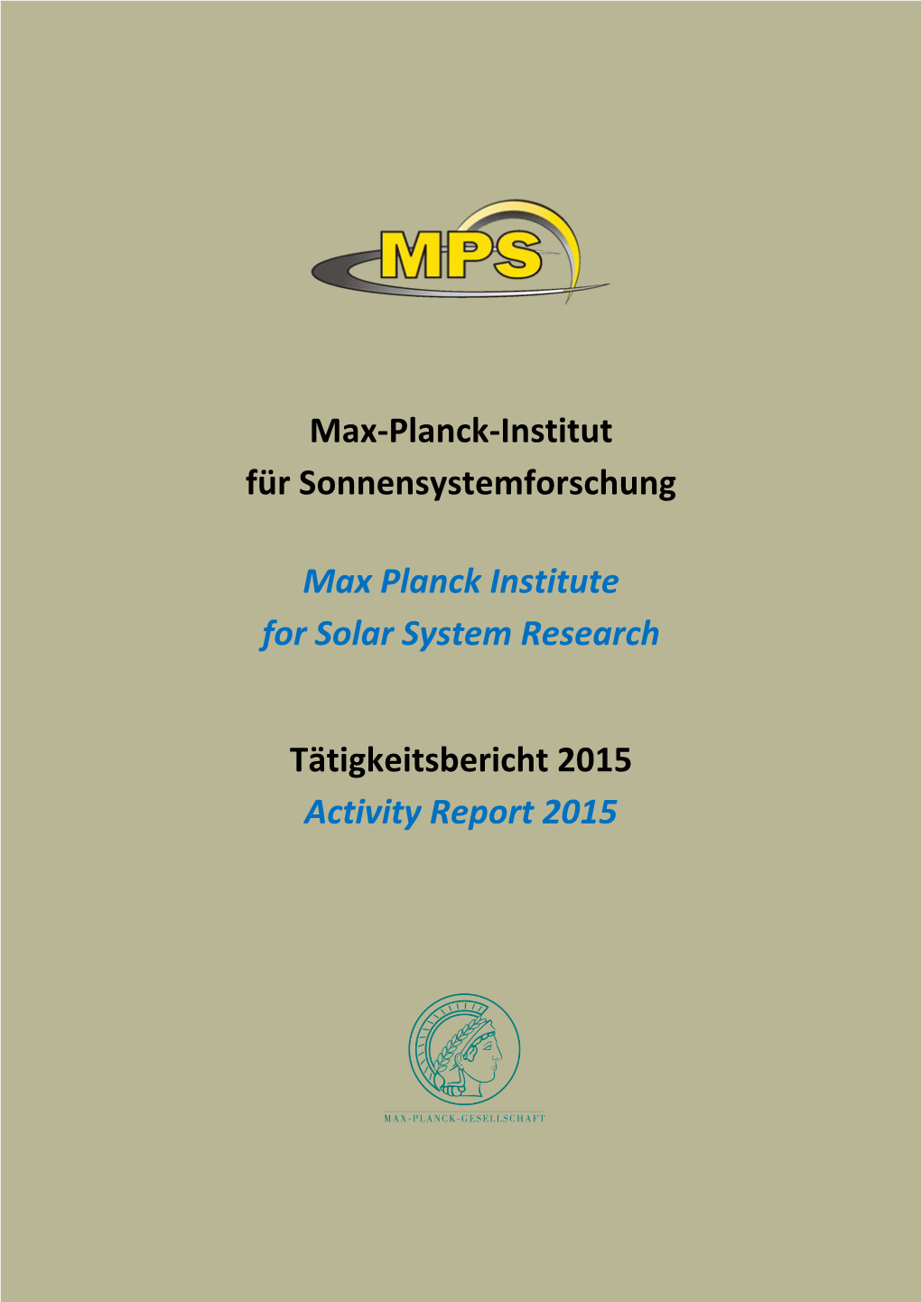 Max-Planck-Institut Für Sonnensystemforschung
