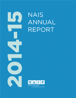 2014-2015 NAIS Annual Report