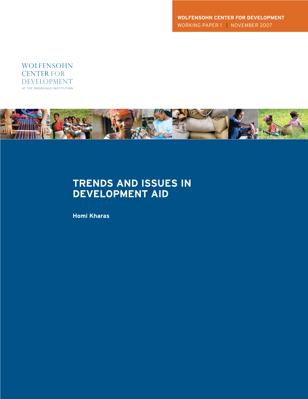 Trends and Issues in Development Aid