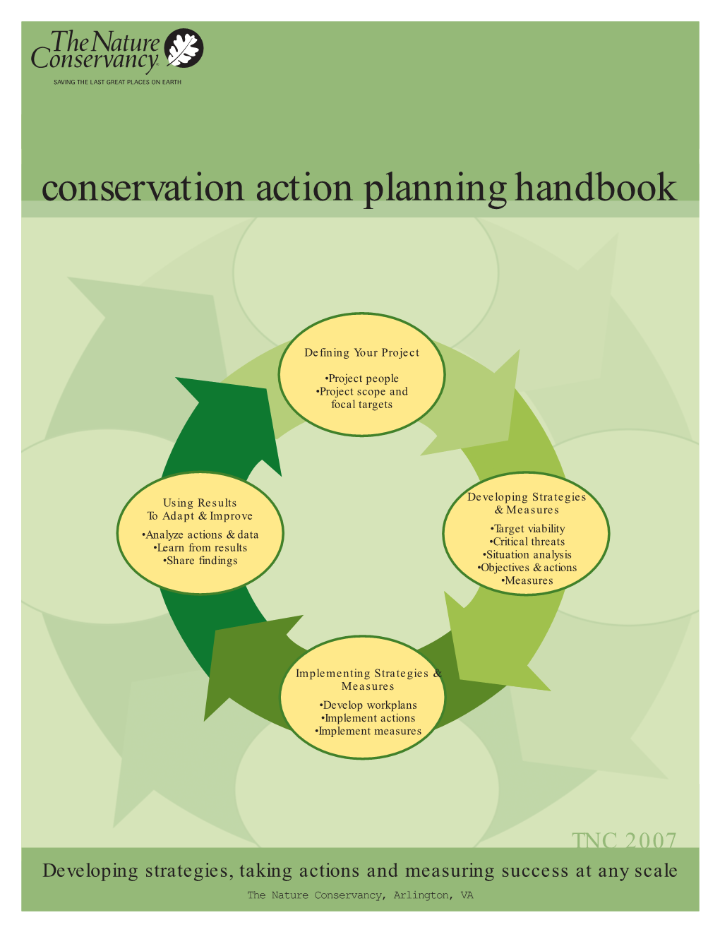 Conservation Action Planning Handbook