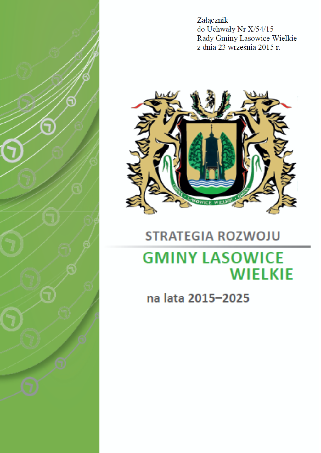 Strategia Rozwoju Gminy Lasowice Wielkie Na Lata 2015-2025