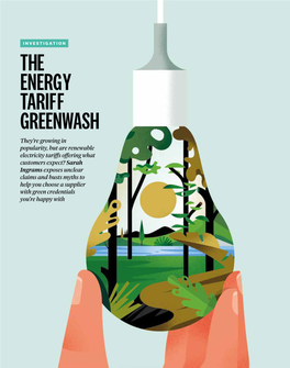 The Energy Tariff Greenwash They're Growing in Popularity