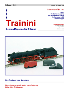 Trainini Magazine: February 2019 | International Edition