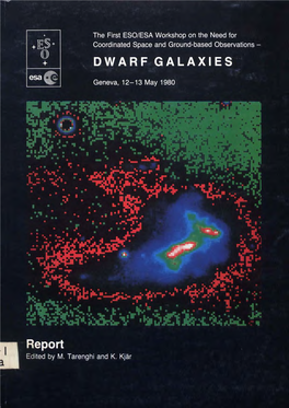 Dwarf Galaxies