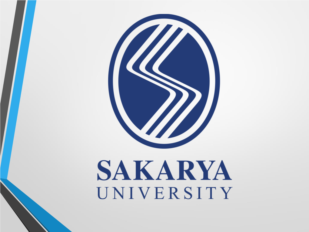 Welcome to Sakarya University