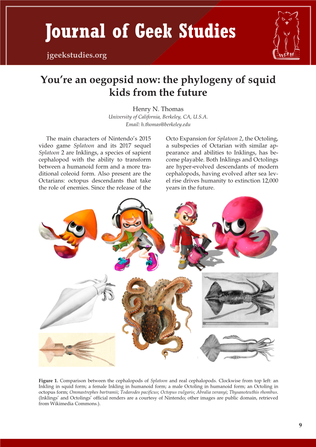 The Phylogeny of Squid Kids from the Future