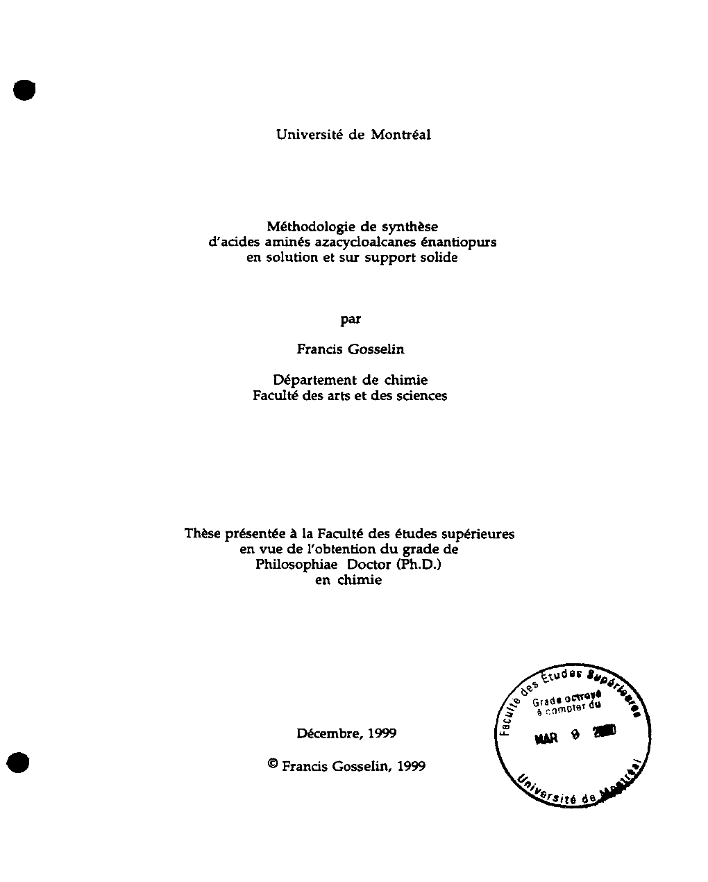 Méthodologie De Synthese D'acides Amuies Azacydoalcanes Enantiopurs En Solution Et Sur Support Solide