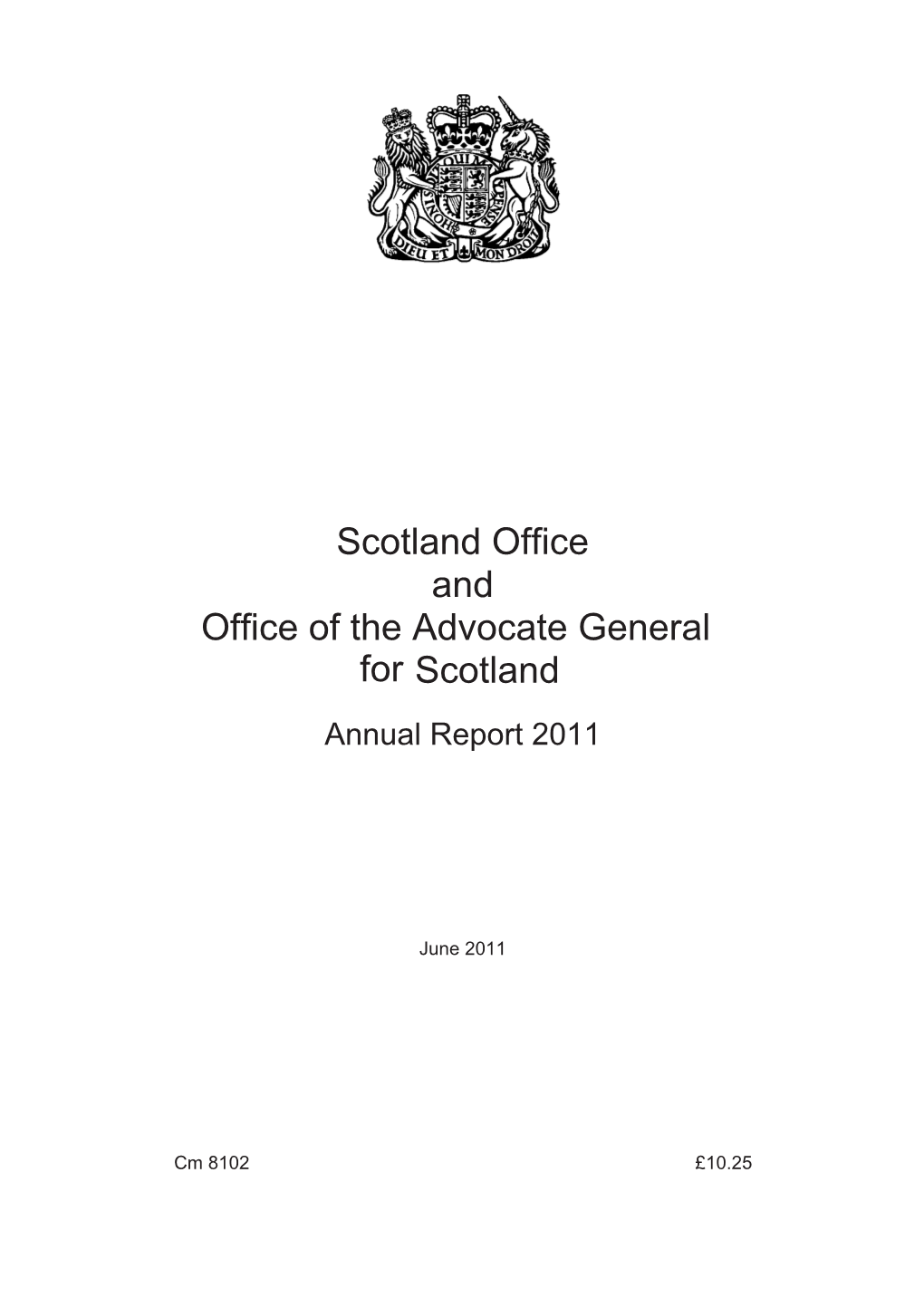 Scotland Office and Office of the Advocate General for Scotland