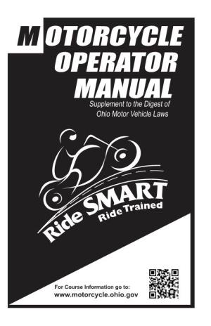 Motorcycle Operator Manual Was Produced