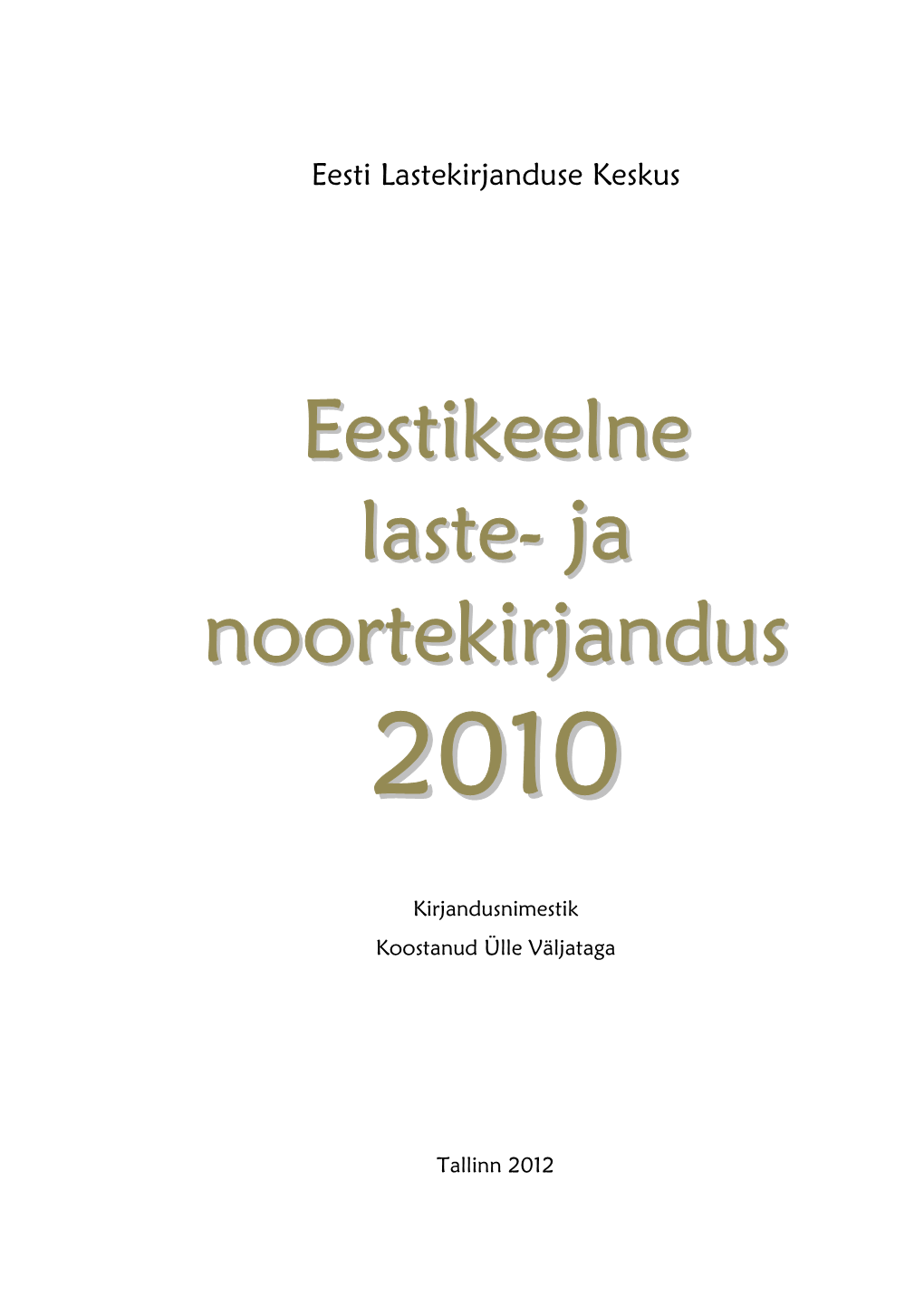 2010 Sisukord