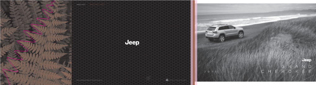 2013 Jeep Grand Cherokee Brochure