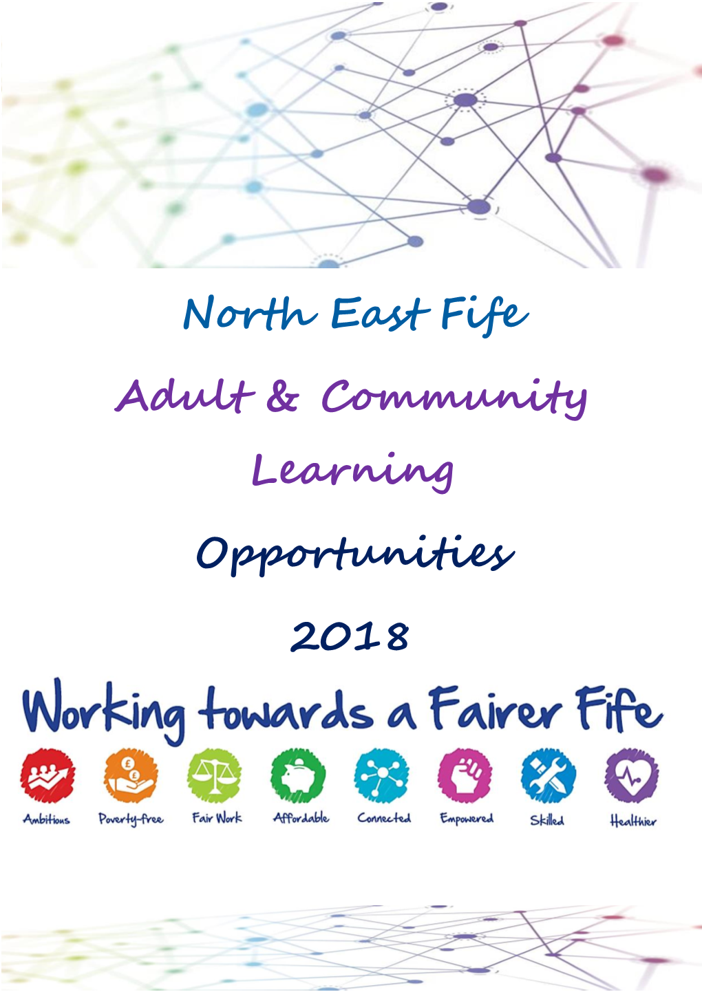 North East Fife Adult & Community Learning Guide 2018