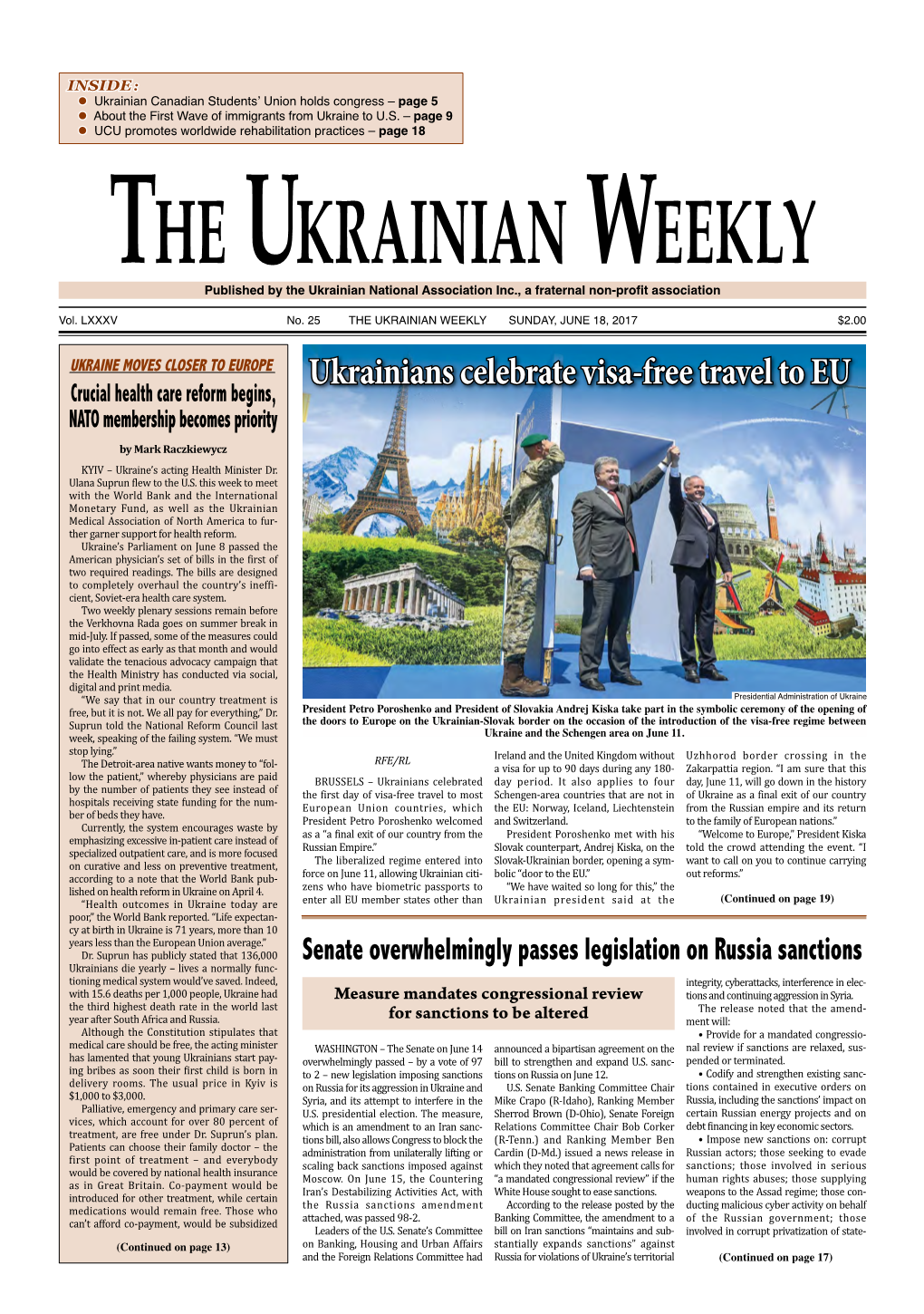 The Ukrainian Weekly, 2017