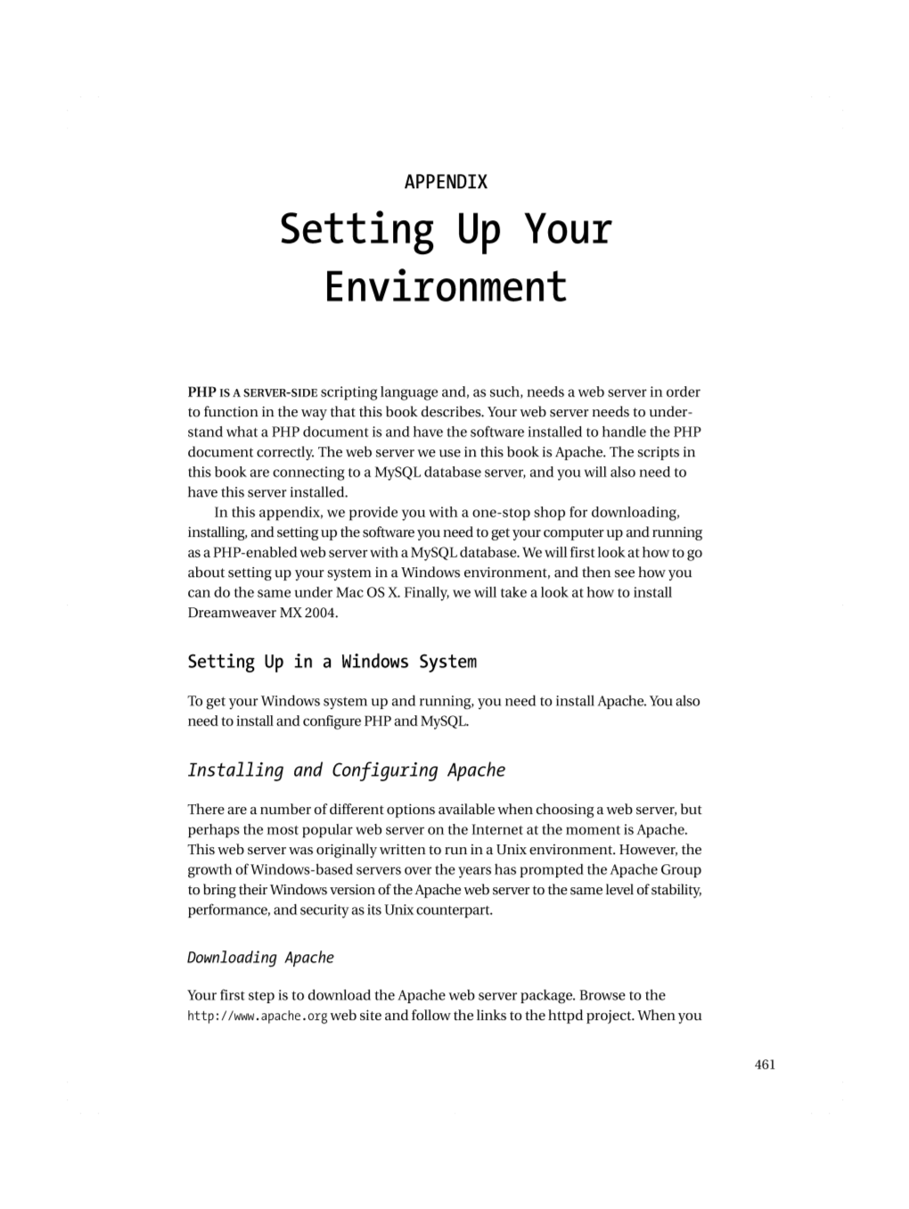 Setting up Your Environment