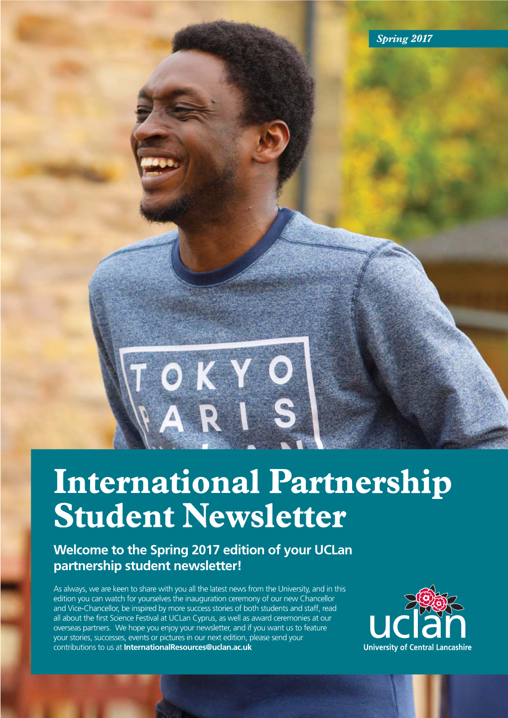 UCL2174 International Student Partnership Newsletter Spring