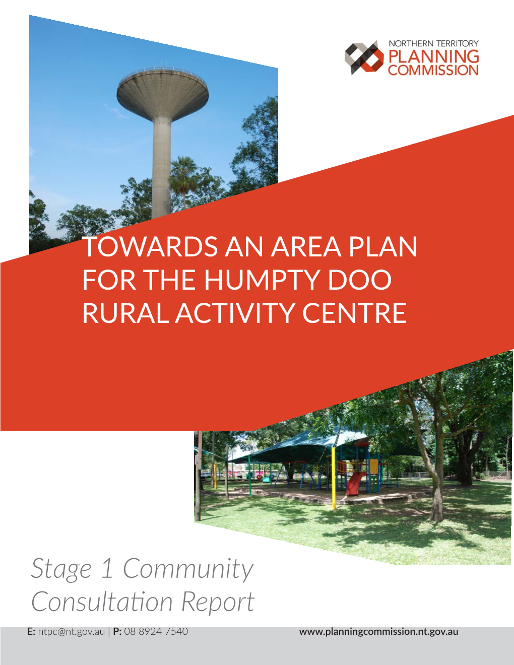 Towards an Area Plan for the Humpty Doo Rural Activity Centre