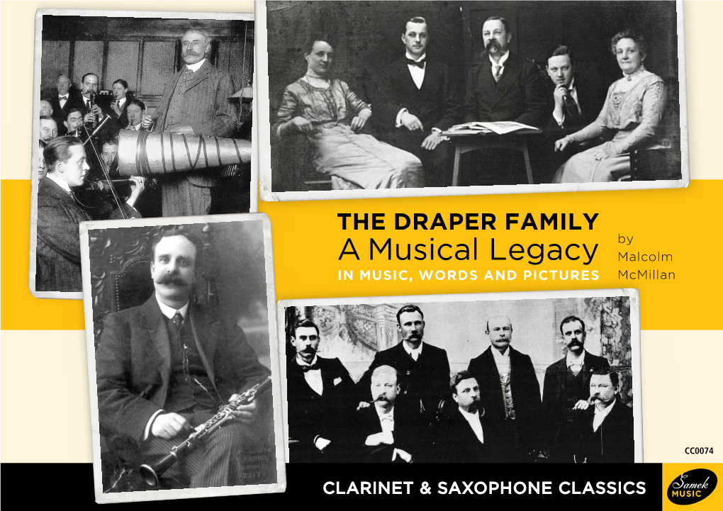 THE DRAPER FAMILY by a Musical Legacy Malcolm in MUSIC, WORDS and PICTURES Mcmillan