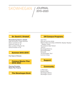Journal 2015–2020