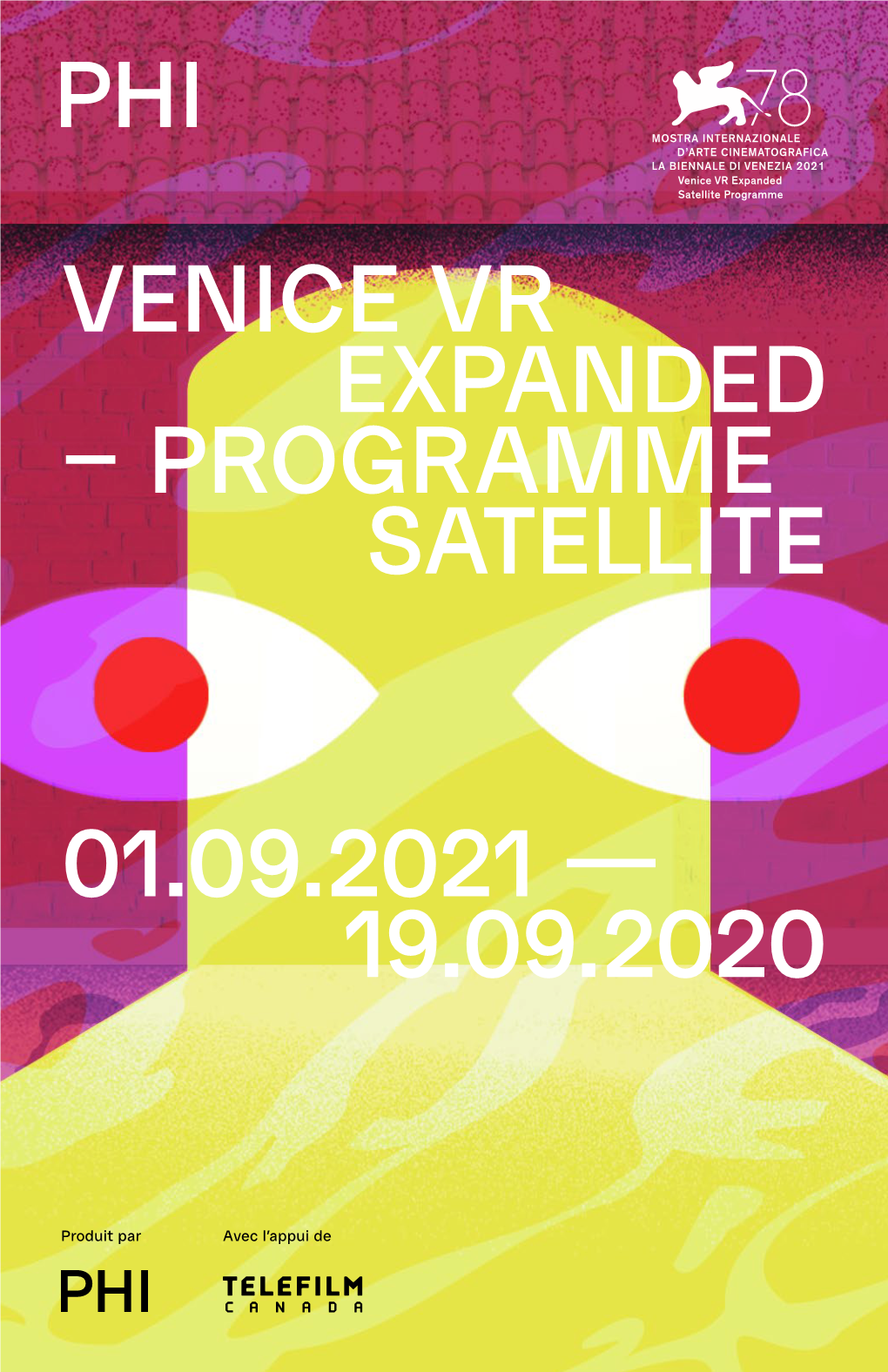 Venice Vr Expanded – Programme Satellite