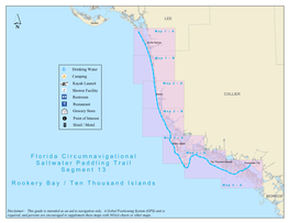 Florida Circumnavigational Saltwater Paddling Trail Segment 13 Rookery