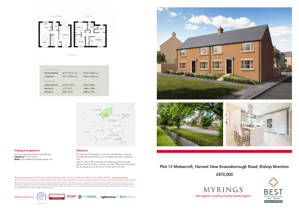 Plot 12 Molescroft, Harvest View Knaresborough Road, Bishop