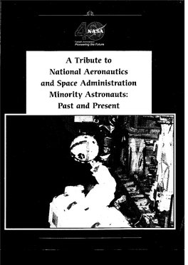 A Tribute to National Aeronautics and Space Administration Minority Astronauts'