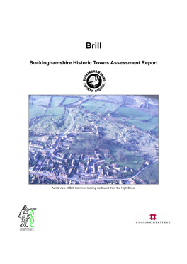 Buckinghamshire Historic Towns Assessment Report
