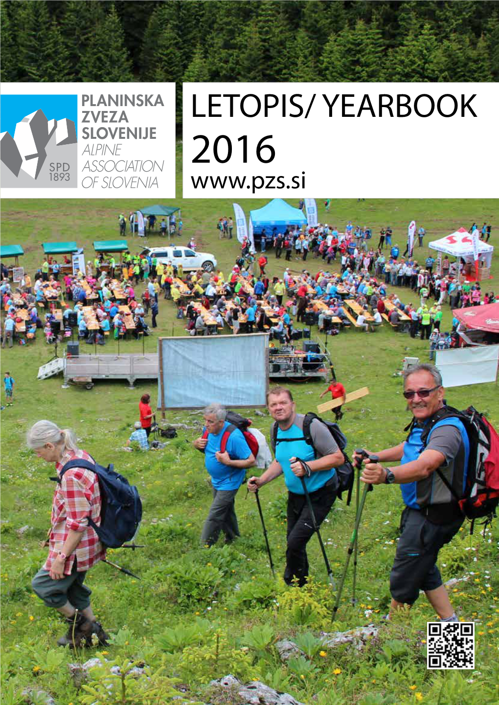 Letopis/ Yearbook 2016 Organigram Planinske Zveze Slovenije 2016 Kazalo